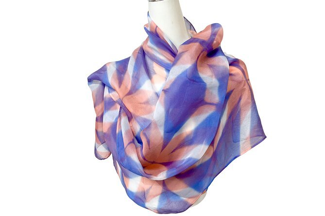 Itajime Shibori Scarf Class - Ideas for Styling and Wearing Your Itajime Shibori Scarf