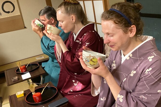 An Amazing Set of Cultural Experience: Kimono, Tea Ceremony and Calligraphy - Meeting Point and Pickup Details